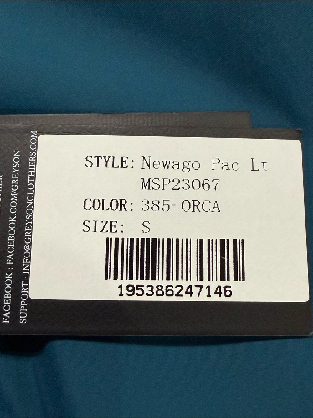 Greyson Golf Mens Newago Pac Lite Jacket Men’s Size S Activewear $230 MSRP - Picture 7 of 9